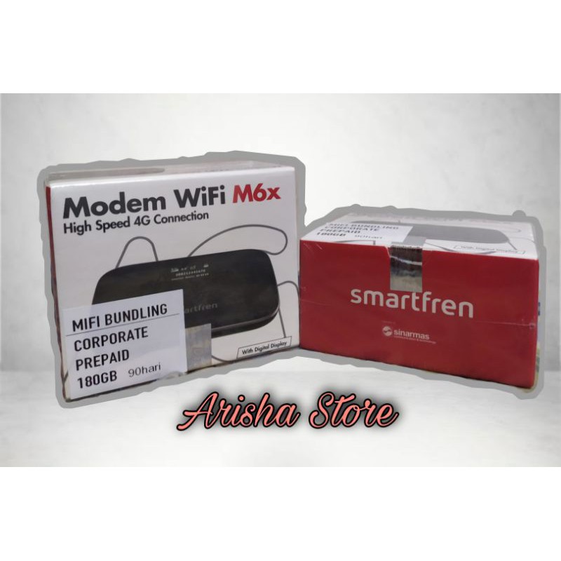 MODEM MIFI WIFI ROUTER SMARTFREN M6X GARANSI RESMI NEW SEGEL