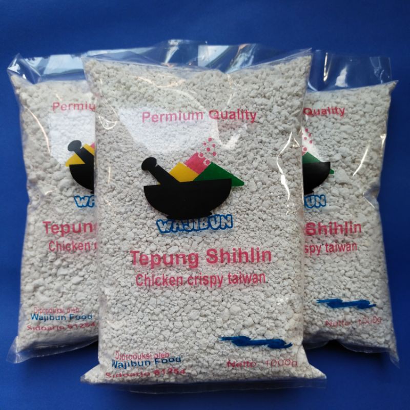 

TEPUNG SHIHLIN /TEPUNG TAIWAN/TEPUNG TAPIOKA KASAR/AYAM POK POK- Premium 1kg MURAH