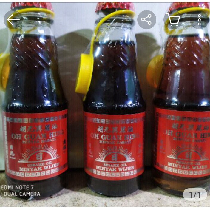 

Minyak Wijen Oh Gwan Hing ( 100 ml )