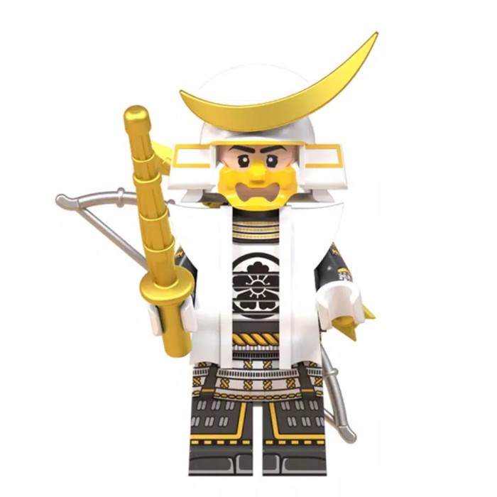 Hot Sale Lego Minifigure Samurai Army Japan Tentara Jepang Wm2009 Limited
