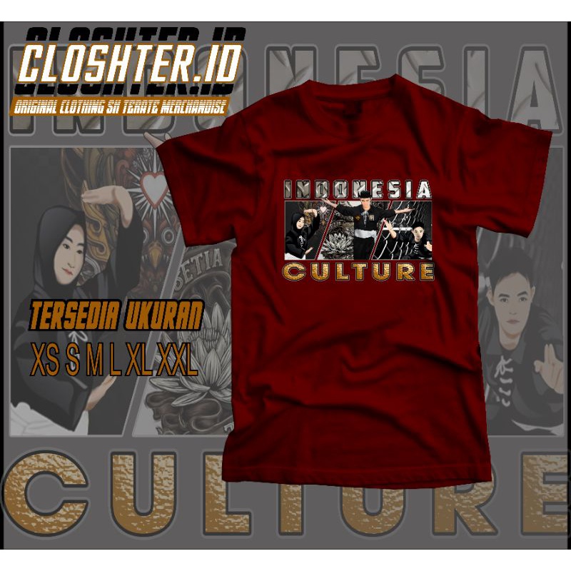 INDONESIA CULTURE, PSHT, KAOS PSHT KEREN