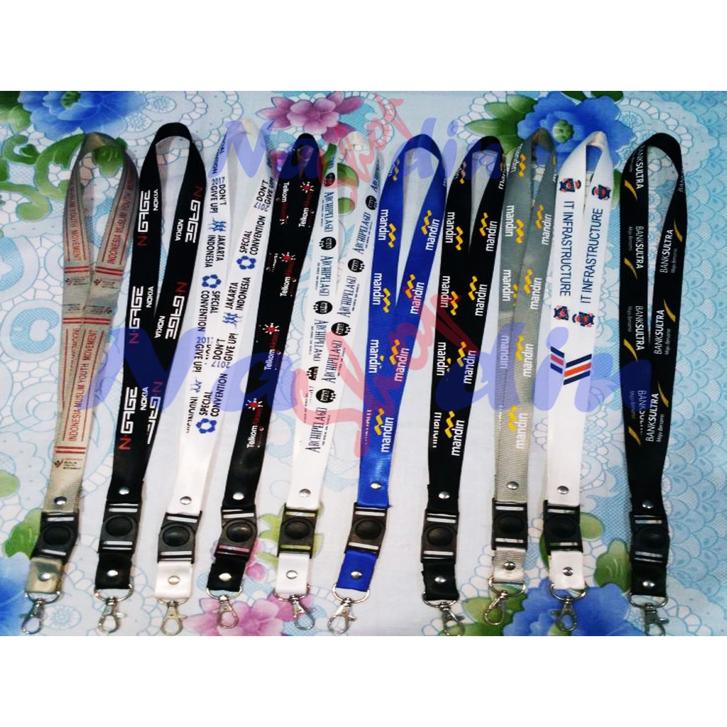 

Tali ID Card Kilat 2 CM + Sablon 2 Warna ( MINIM ORDER 50 PCS )