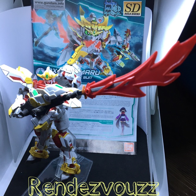 HG SD gundam RX zeromaru build diver 2nd second bandai
