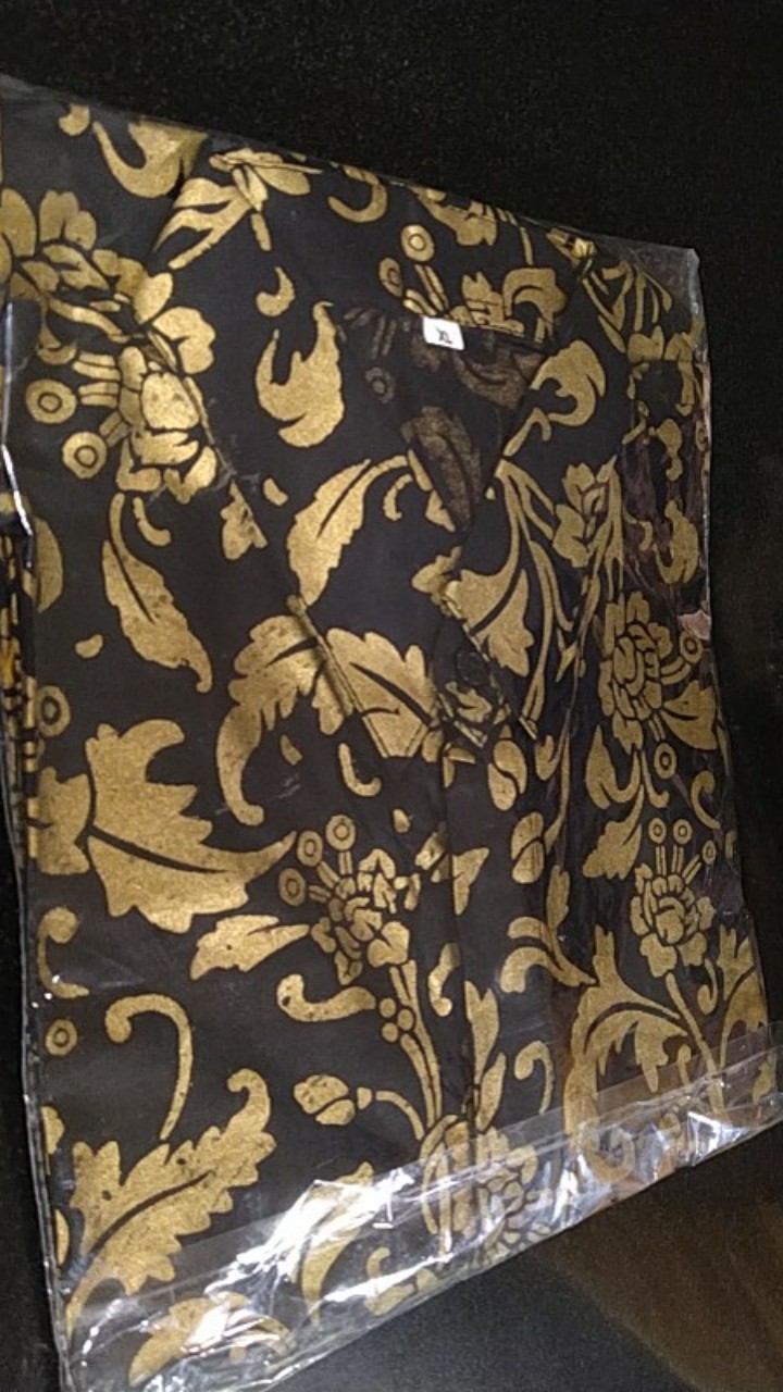 Batik Couple Keluarga Sania Ruffle Ori Ndoro Jowi Dnt Dimensi Abu