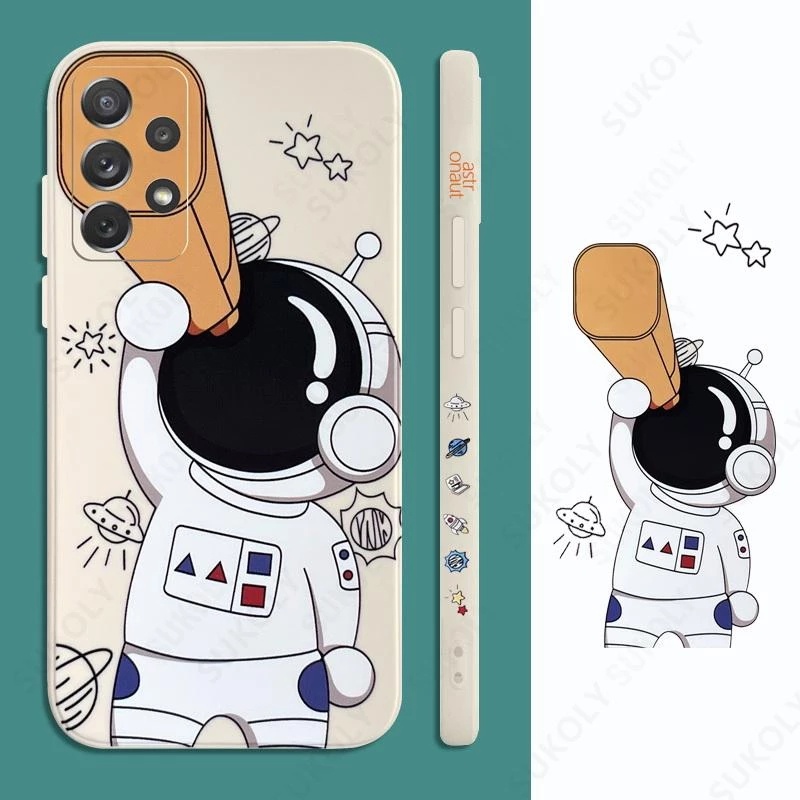 Soft Case Silikon Motif Disney Astronot Untuk SAMSUNG A32 A33 A23 A51 A53 A52 A42 A72 A71 A12 A13 A21s A22 A20 A02 A50 S21U