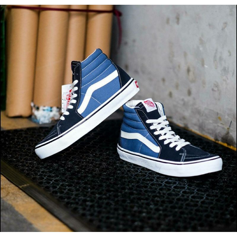 Vans SK8-HI NAVY/WHITE JAPAN MARKET