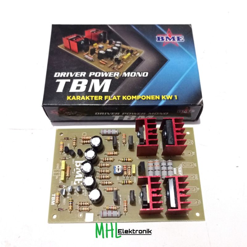 Driver Power Amplifier TBM Mono By BME