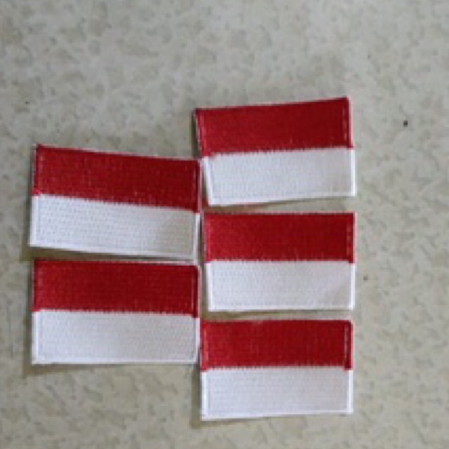 Badge Bendera Merah Putih (bordir)