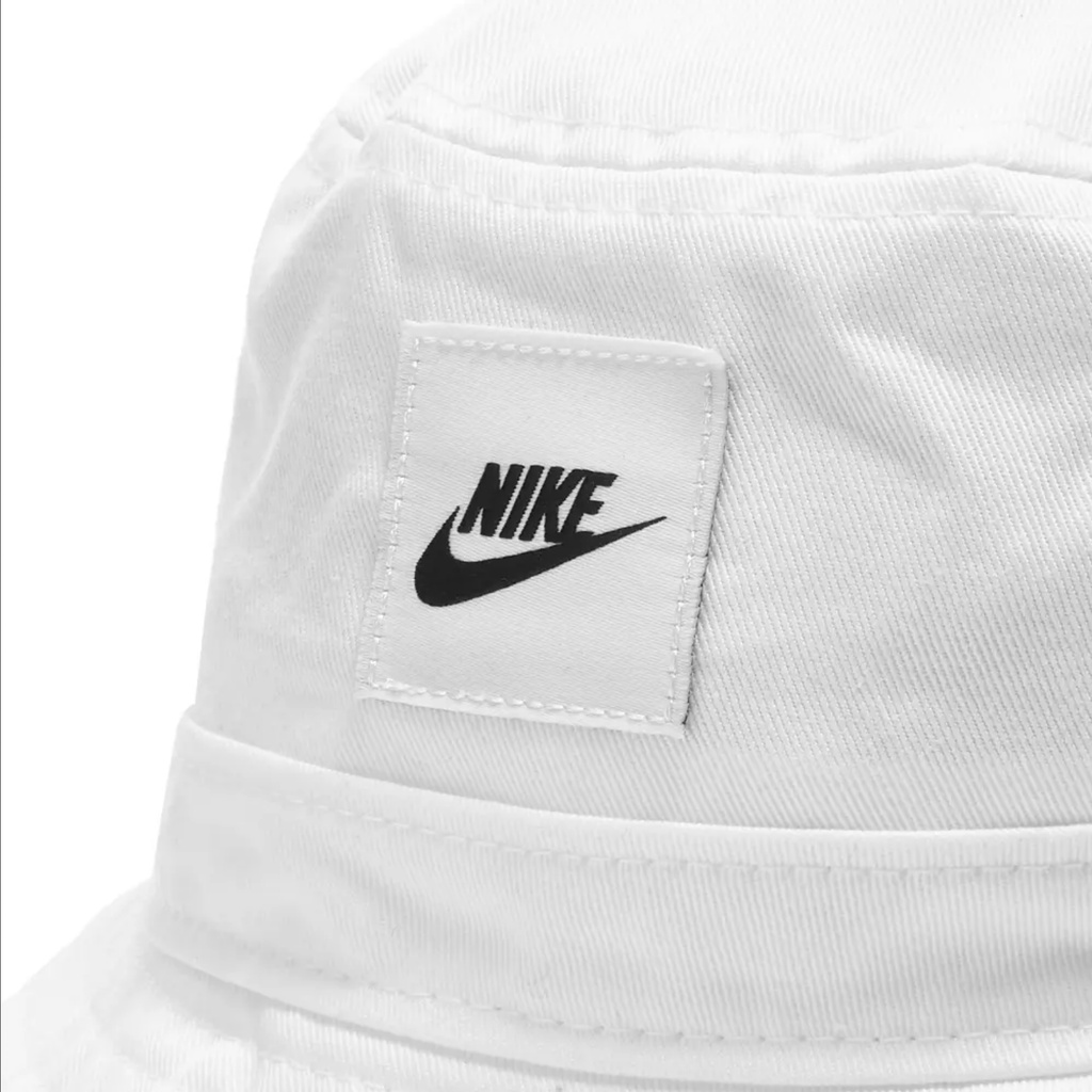 Nike Sportswear Bucket Hat White Putih CK5324-100 Topi Original 100%