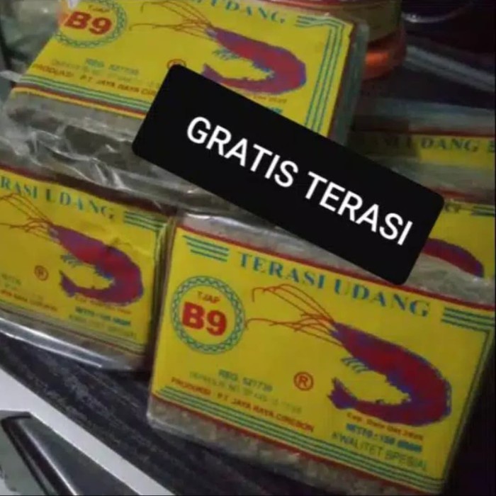 

SALE @150gr terasi merah cjap B29 khas cirebon