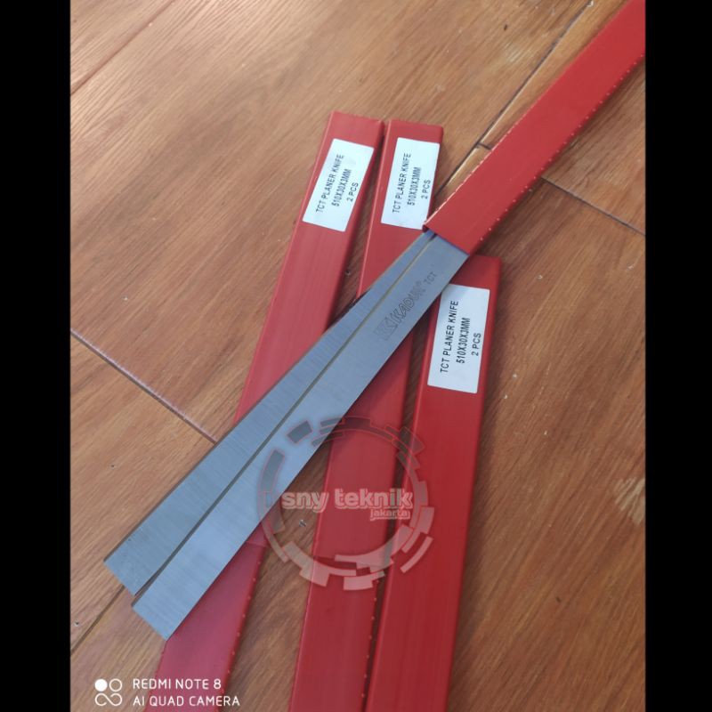 Original Pisau Planer TCT KADUR 310 x 30 x 3 mm