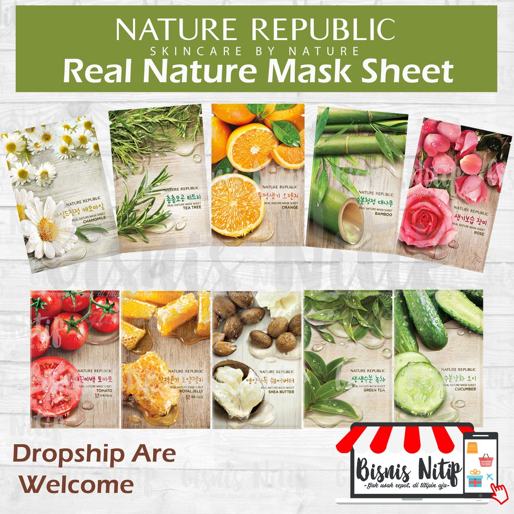  Nature  Republic  Mask Sheet 23 ml Shopee Indonesia