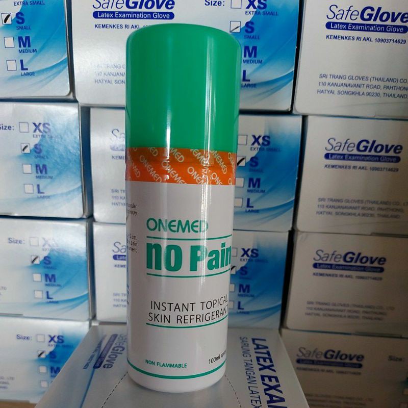 onemed no pain spray / sejenis chloretil / anesthesi lokal semprot