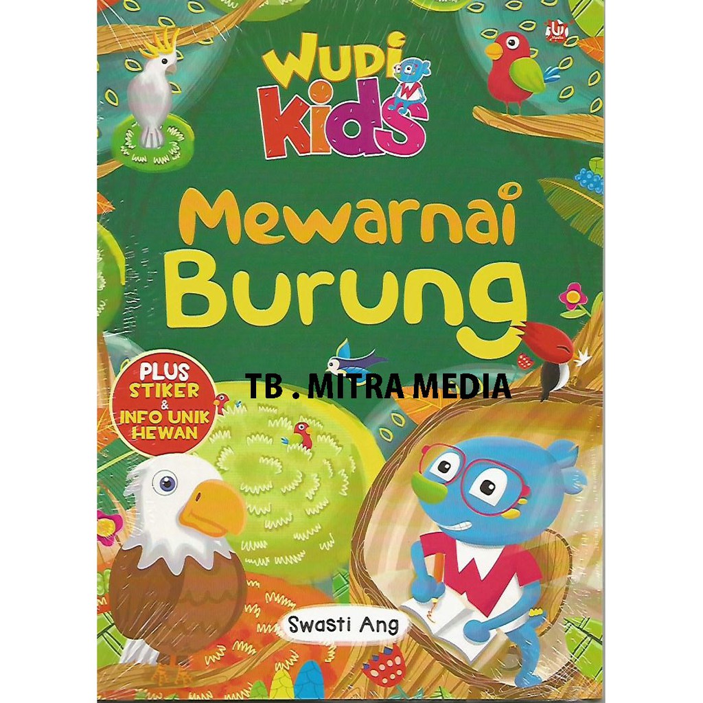 Wudi Kids Mewarnai Burung Jstore Shopee Indonesia