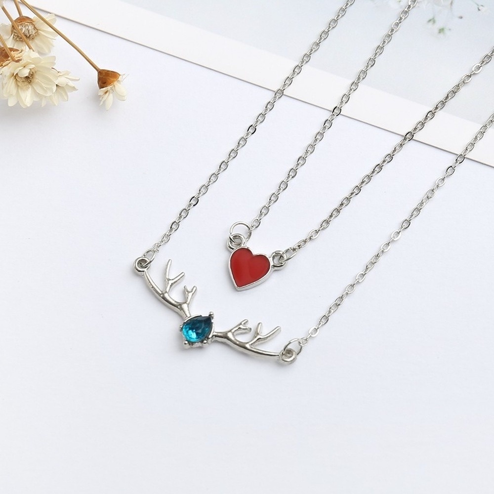 Necklace Female Student Korean Simple Versatile Clavicle Chain Collar Couple Girlfriends Neck Pendant Pendant Fashion Neck Jewelry