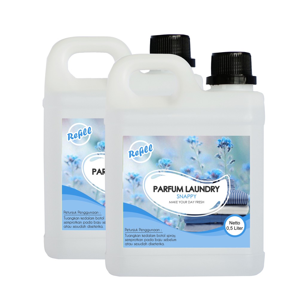 Parfum Laundry Aroma Snappy Wangi &amp; Tahan Lama Kemasan Refil 500 ml | Bisa Cod | Terlaris