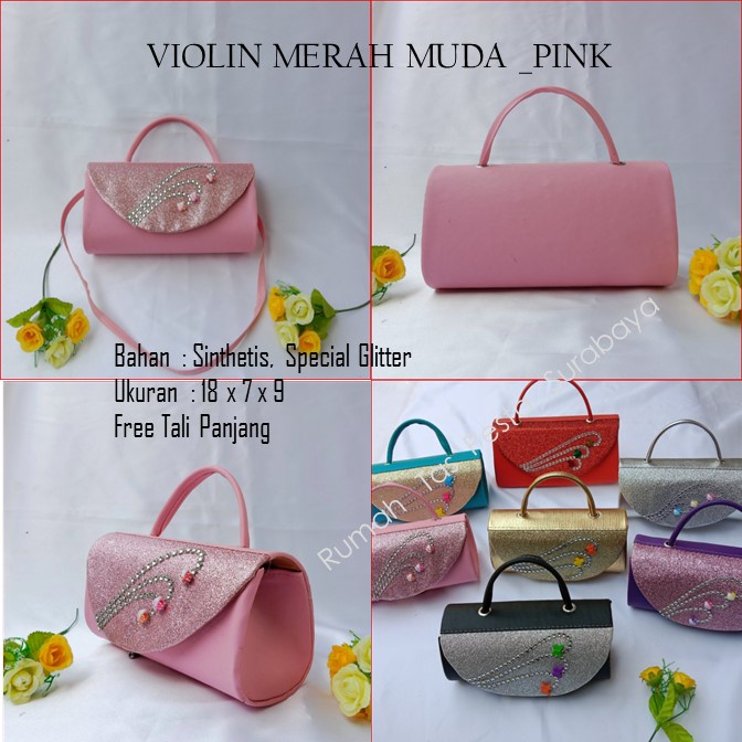 Tas Termurah,Tas Bagus,Tas Unik,VIOLIN PINK