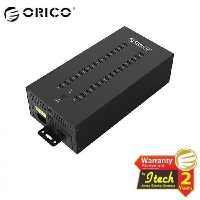 ORICO IH30P Steel 30 Port USB2.0 Industrial HUB with Data Cable