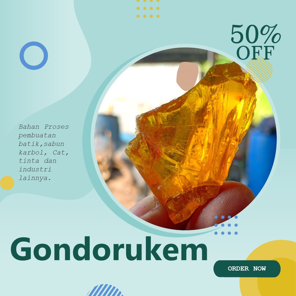 Jual Gondorukem Gum Rosin Siongka Getah Damar Arpus Karbol