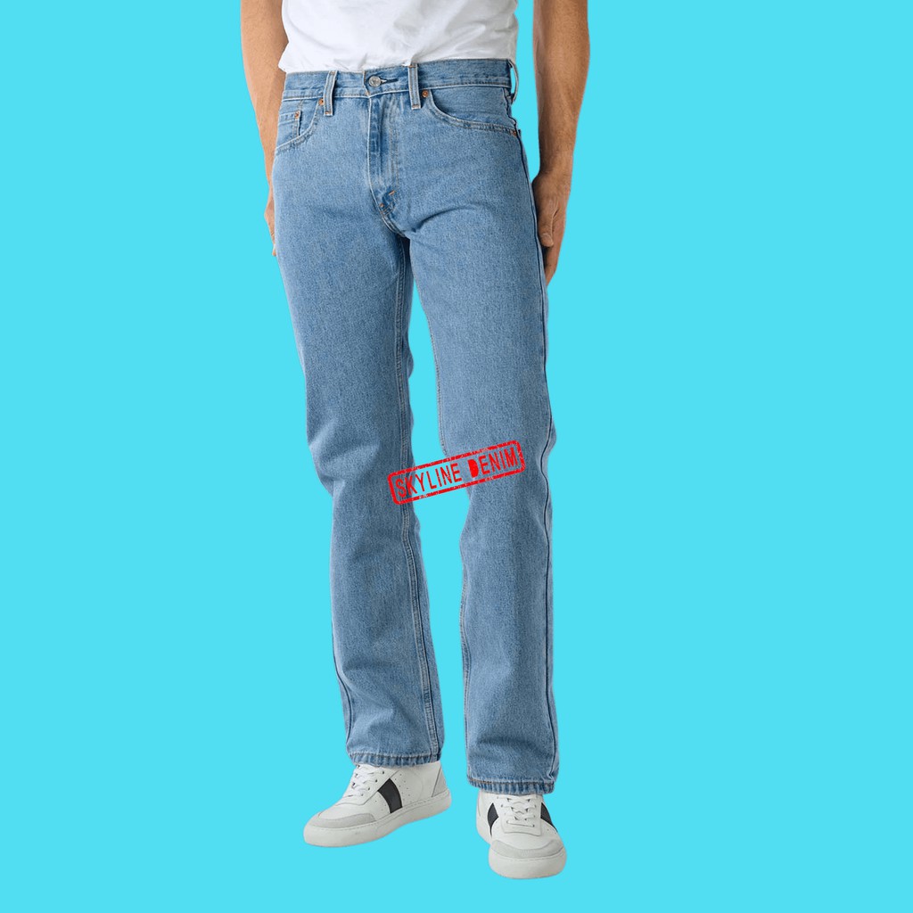 Celana Jeans Pria Levis Standar Reguler Fit / Levis 505 Straight fit 28 -38 Panjang