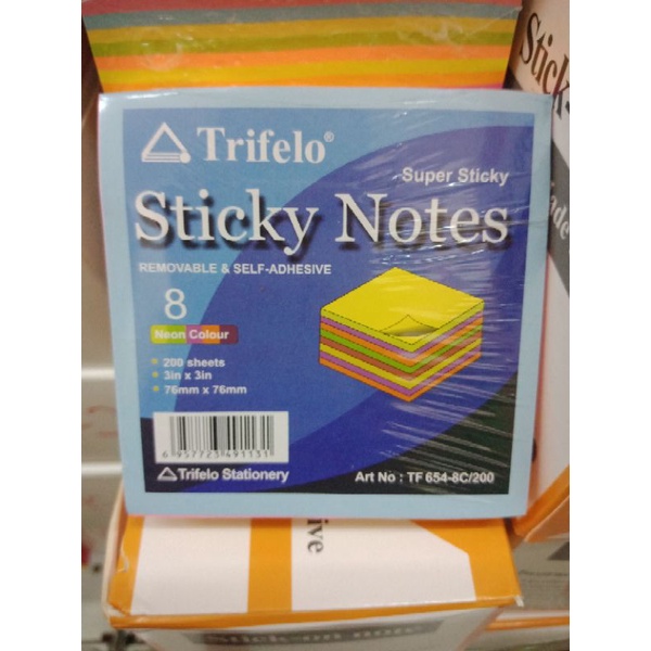 

Stikcy Notes Trifelo 8 warna TF654-8C/200