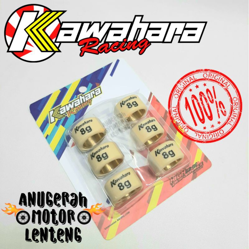 Roller Kawahara 8 G / 8 Gram Yamaha NMax Aerox 155 Lexi Mio Z M3 Xeon