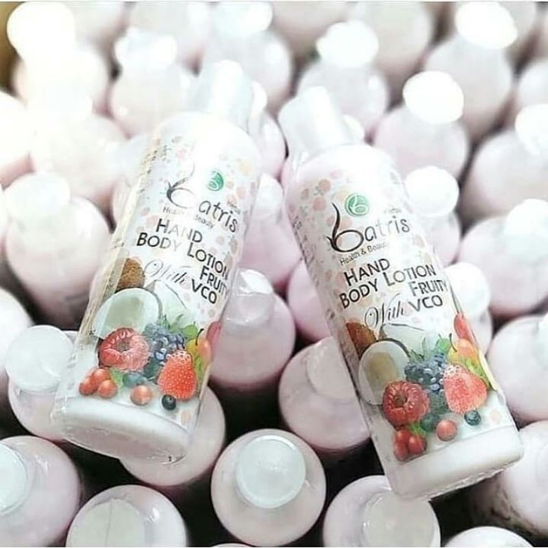 (AMPUH !!) HAND BODY LOTION PENCERAH PELEMBAB KULIT LOTION FRUITY BATRISYIA/ PEMUTIH KULIT AMAN BPOM