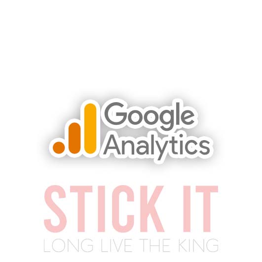 Stiker sablon setrika DTF kaos baju sticker vinyl google analytic programmer 55