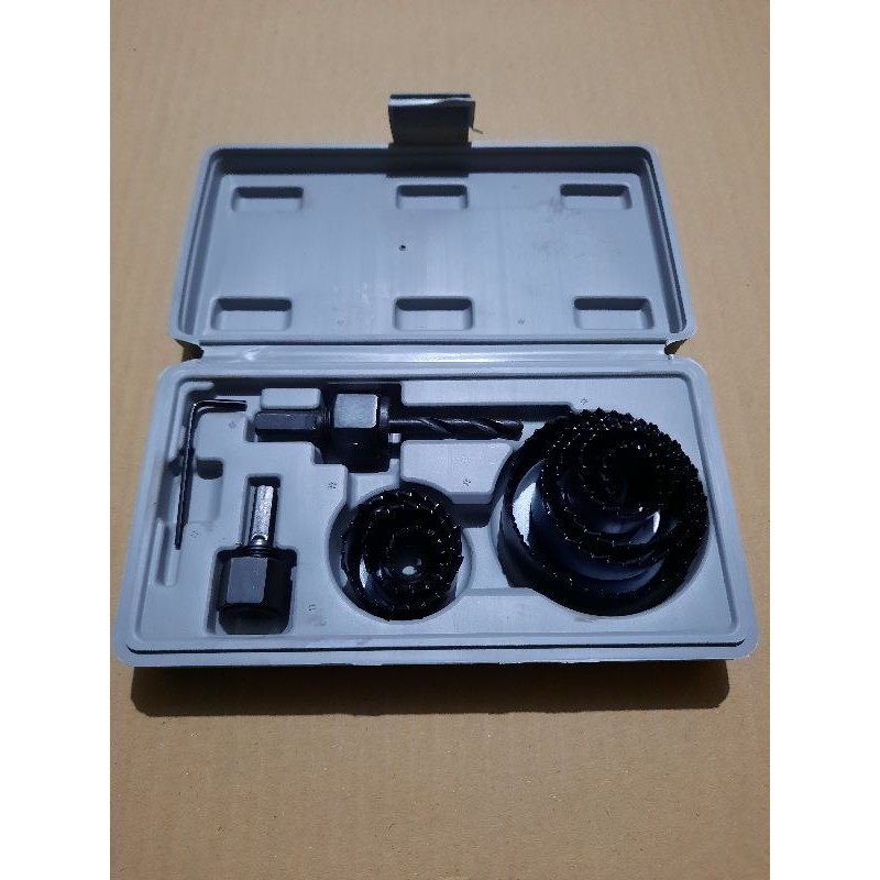 Hole saw set 11 pcs / hole saw kayu 11 pcs.