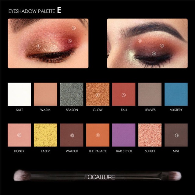 FOCALLURE Everchanging Eyeshadow palette