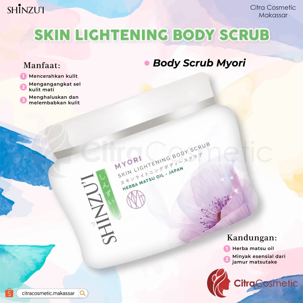 Shinzui Body Scrub 200gr