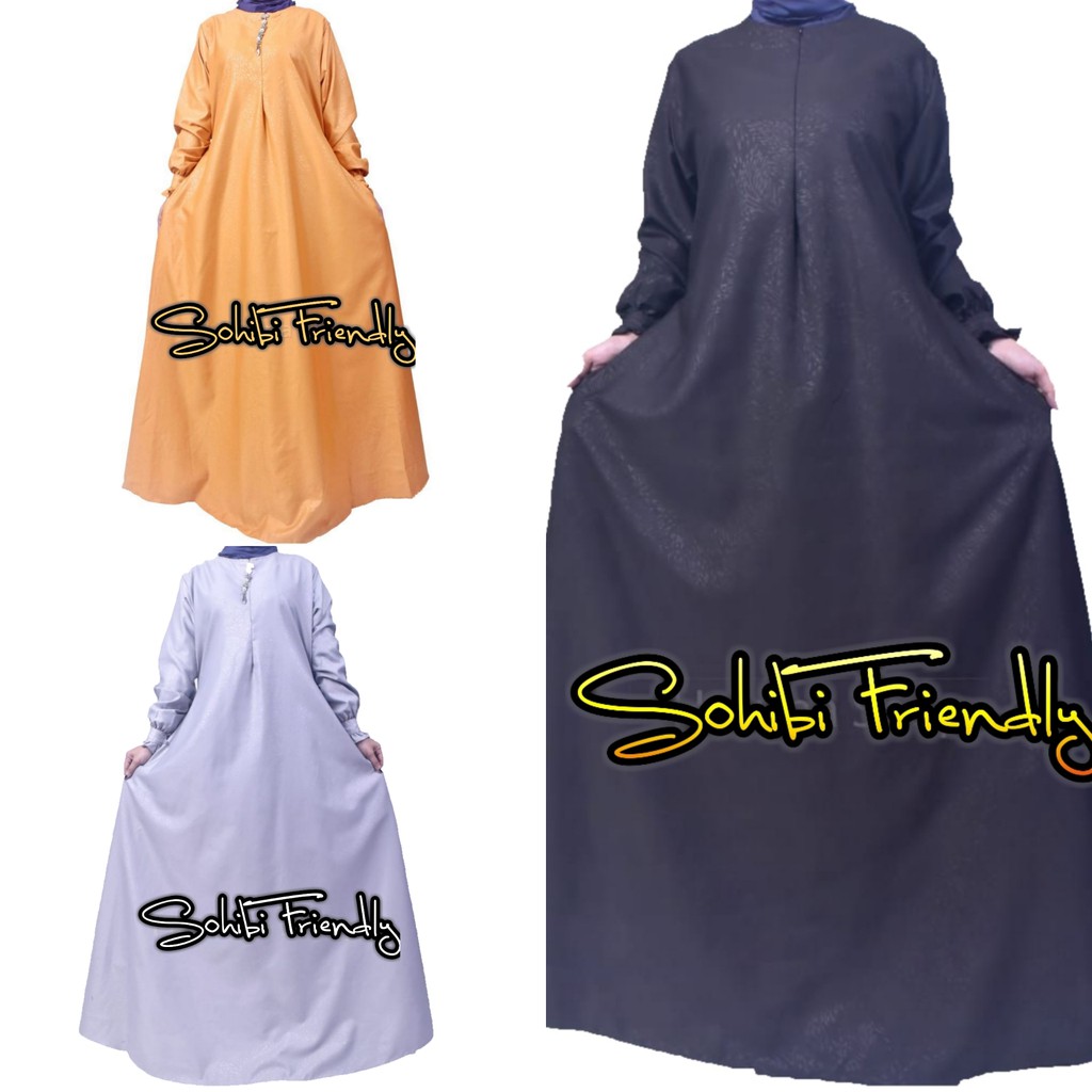 Gamis Toyobo Premium Luxury Emboss Sohibi Friendly Embos