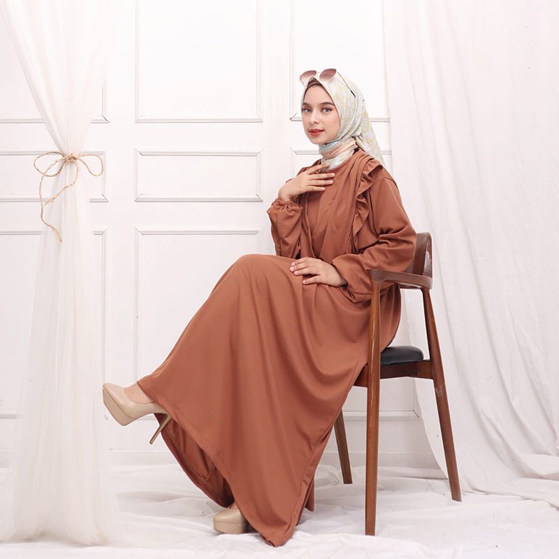 GROSIR ( 48 x 6 pcs )  172 Gamis Busui Voxy Premium