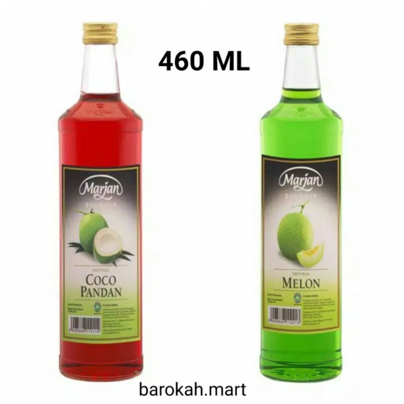 

Marjan Boudoin Syrup Melon Cocopandan 460ml