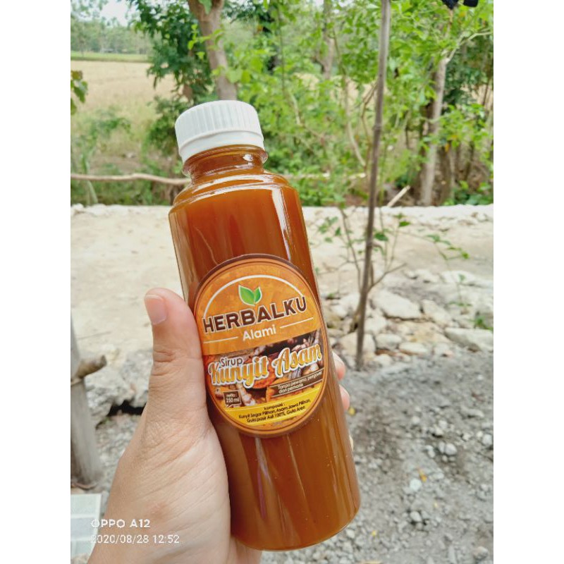 

HERBALKU SIRUP JAMU KUNYIT ASAM ±250ml