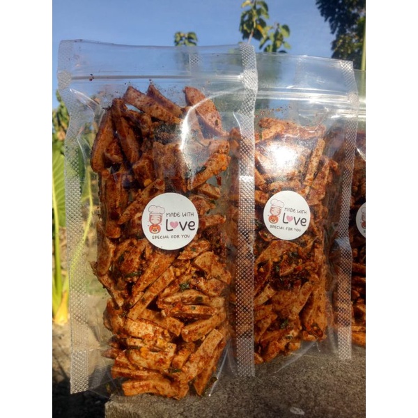 Jual Basreng Pedas Daun Jeruk Endol Shopee Indonesia