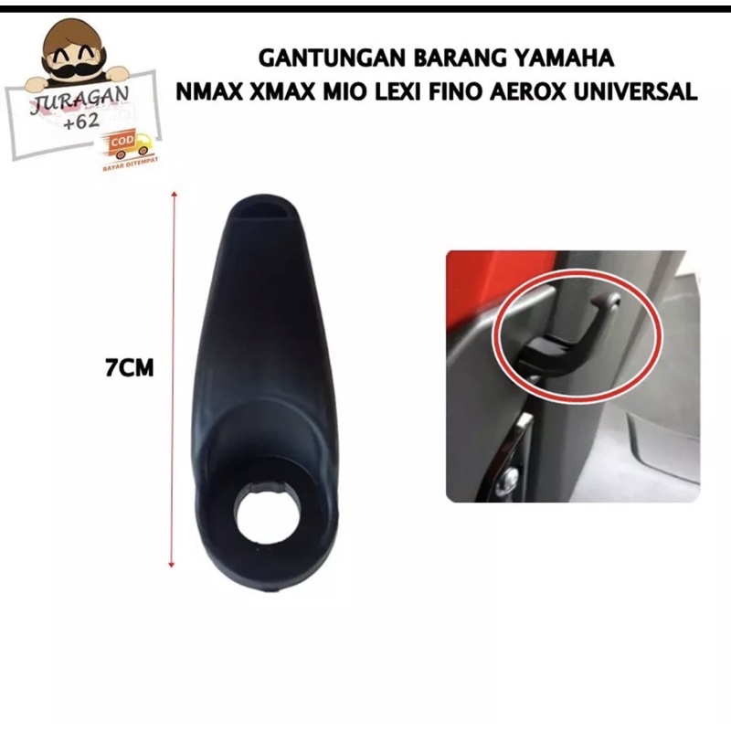 Gantungan barang cantolan barang New Nmax 2020 - 2022 Terbaru glossy