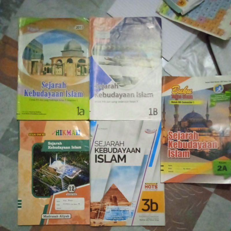 Buku LKS Sejarah kebudayaan islam (ski) MA kelas 10 11 12