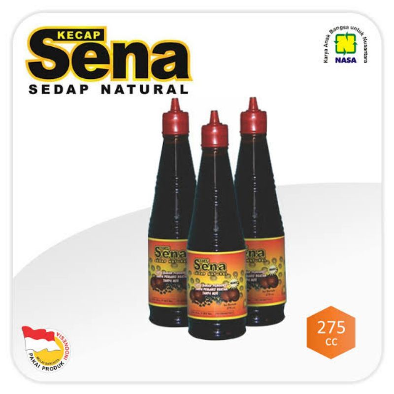 

KECAP SENA (Sedap Nasa)-Kecap NASA Bahan Alami Pilihan