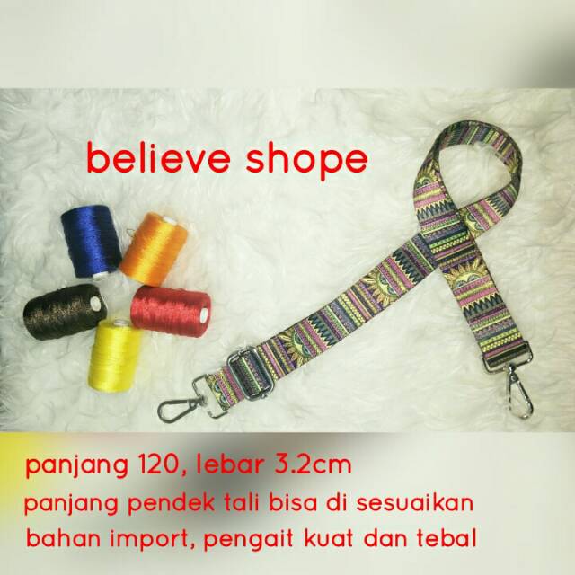 Jual PREMIUM Tali tas panjang - strap bag - tali tas panjang - tali tas