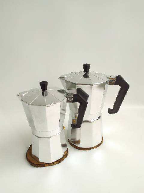 Moka Pot 6 Cup Aluminium Brandless