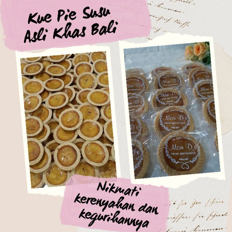 Kue Pie Susu Asli Khas Bali Per 10 Pc