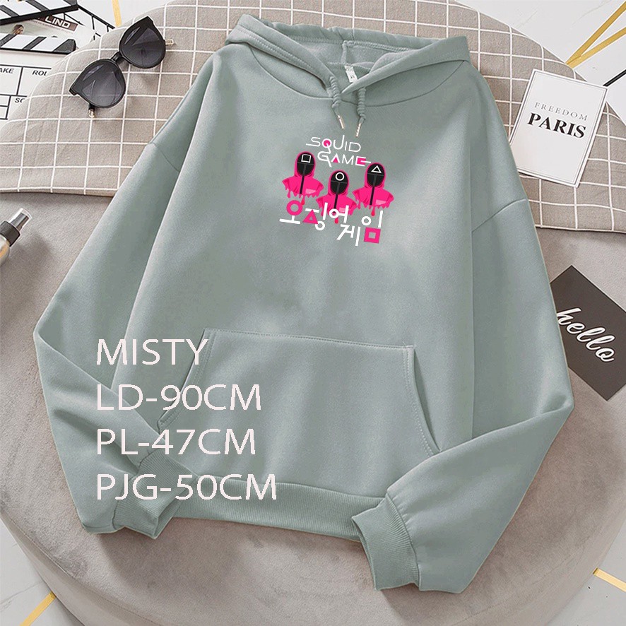 GSC - Sweater anak perempuan squid game KIDS baju sweter anak cowok cewek murah