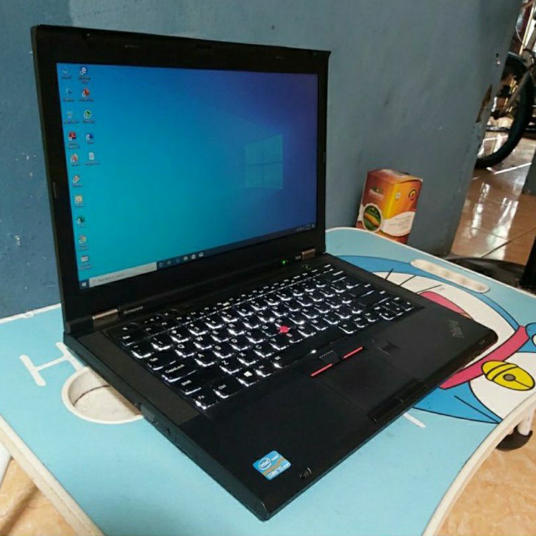 Laptop Lenovo Thinkpad T430 Cor i5 Nvdia Nvs 5400M Ram 4GB HDD 500GB keyboard backlight windows 10 slim mulus