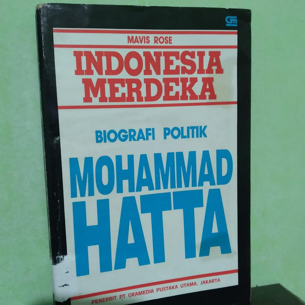 INDONESIA MERDEKA BIOGRAFI POLITIK MOHAMMAD HATTA - LANGKA ORIGINAL