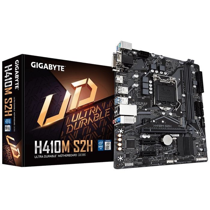 Gigabyte H410M-S2H (LGA1200, H410, DDR4, USB3.2, SATA3)