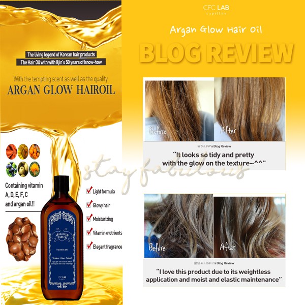 [CFC Lab]  Argan Glow Hair Oil