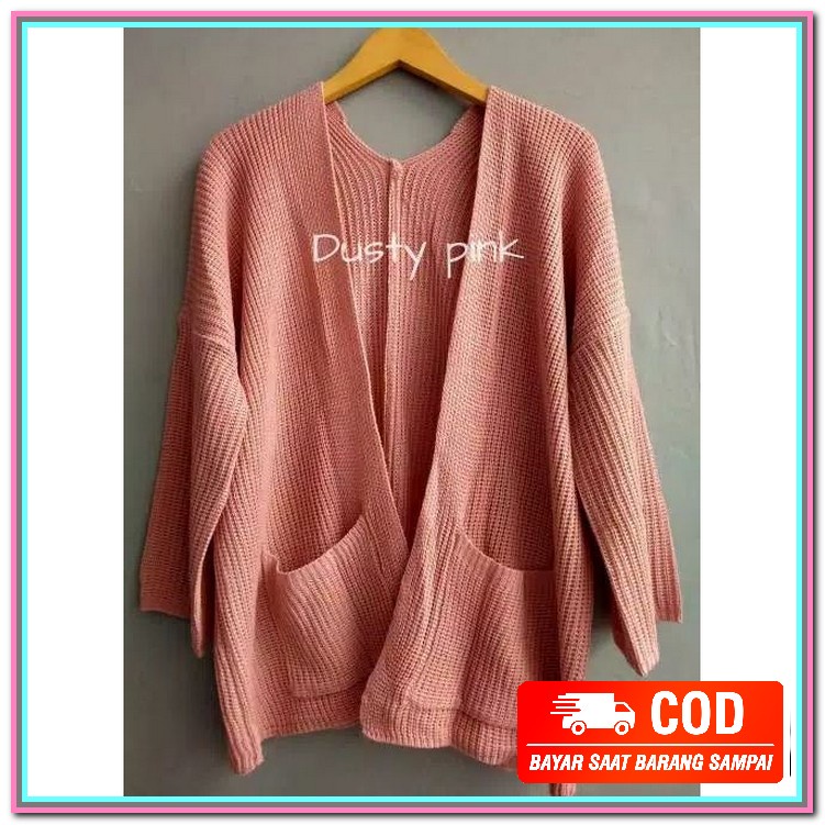 Cardigan Cewe Style Korean Axes Femme Luaran Cewek BN361 Lavella Kardigan Rajut Korean Style - Cardy