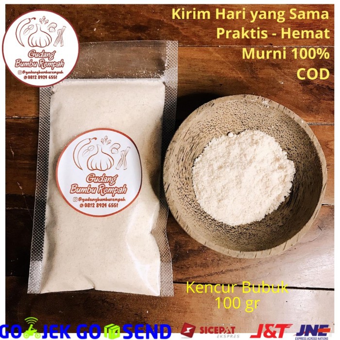 

¶GS[ Kencur Bubuk 100 Gr Rempah Bumbu Dapur Super Keren