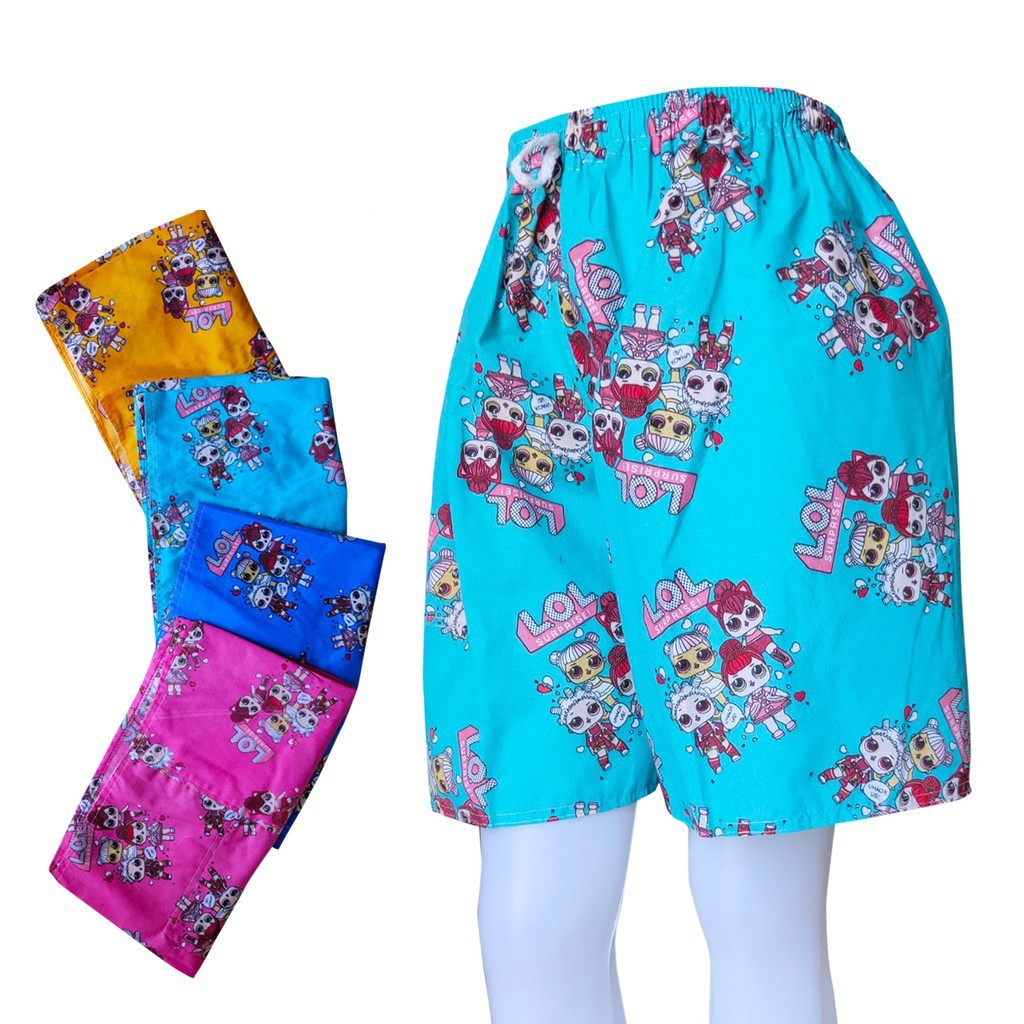 XXL CELANA WANITA MOTIF WARNA LUCU (motif lucu2 random)